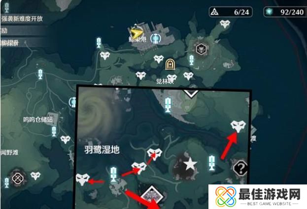 鸣潮青鸟及紫鸟点位及速刷路线是什么 鸣潮青鸟及紫鸟点位及速刷路线是什么