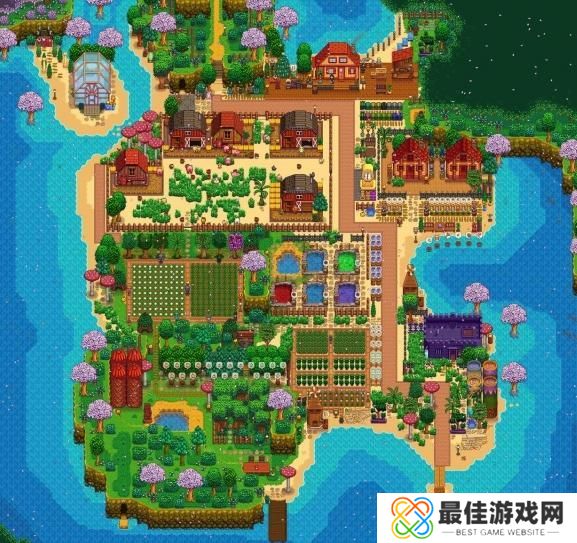 星露谷物语沙滩农场怎么布局 星露谷物语沙滩农场怎么布局