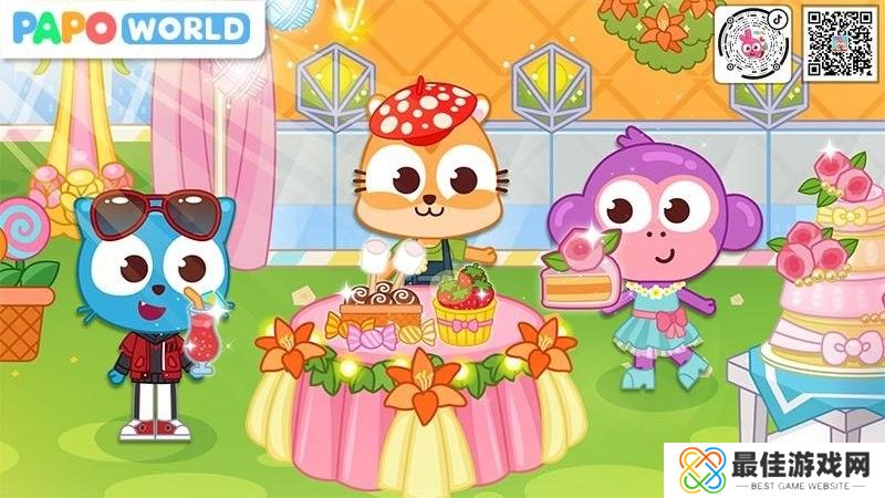 泡泡小镇甜品店