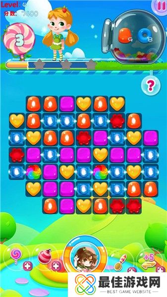 糖果炮弹消消消游戏