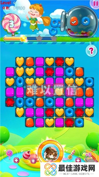 糖果炮弹消消消游戏