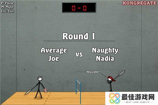 火柴人打羽毛球手机版