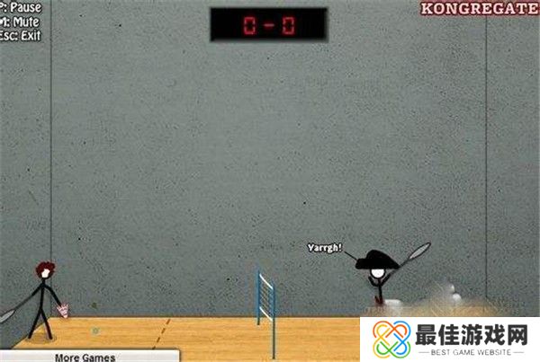 火柴人打羽毛球手机版