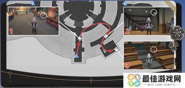 崩坏星穹铁道折纸大学学院折纸小鸟位置汇总 大学学院折纸小鸟具体位置攻略[多图]图片3