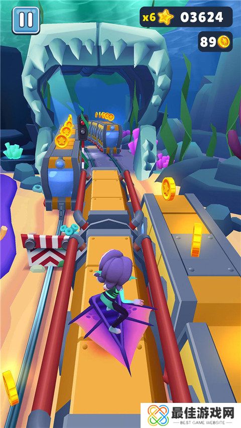 地铁跑酷水下之城