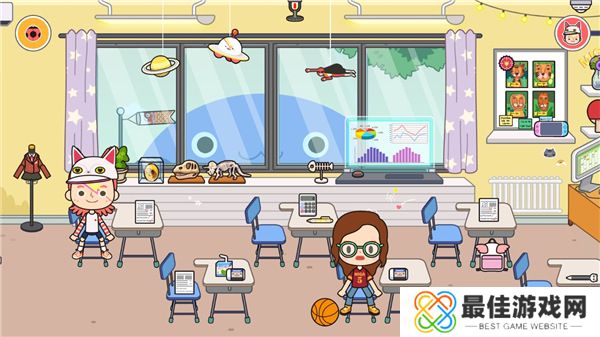 米加小镇学校无广告