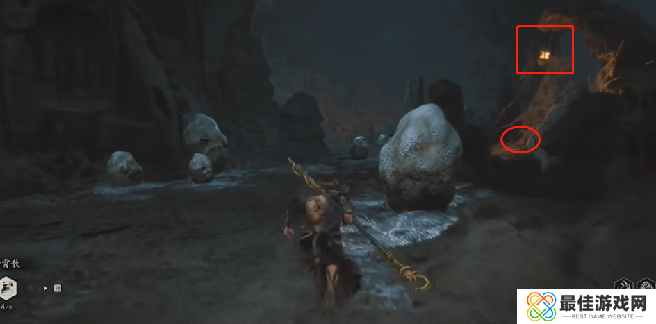 黑神话悟空盘丝洞千红窟土地庙位置分析 千红窟土地庙在哪里[多图]图片7