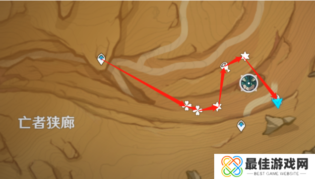 原神5.0沙脂蛹采集路线攻略 沙脂蛹在哪里采集更快[多图]图片3