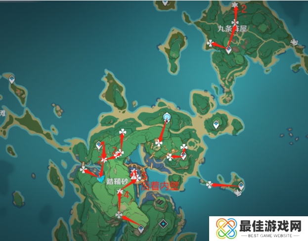 原神5.0鬼兜虫采集路线 2024鬼兜虫在哪里采集[多图]图片4