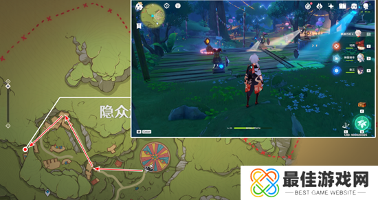 原神隐众游园绮光彩灯解密攻略 隐众游园绮光彩灯位置大全[多图]图片9