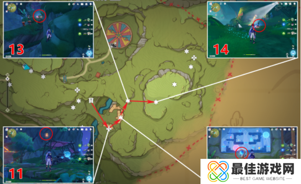 原神隐众游园南礼券在哪里收集 隐众游园南礼券位置汇总攻略[多图]图片5