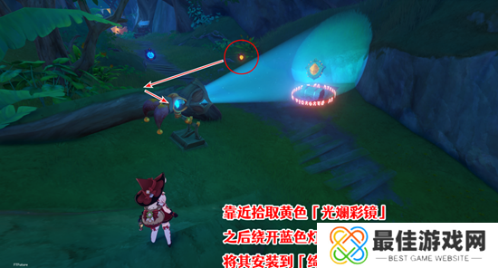 原神隐众游园绮光彩灯解密攻略 隐众游园绮光彩灯位置大全[多图]图片5