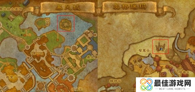 魔兽世界20周年全庆典箱子位置坐标