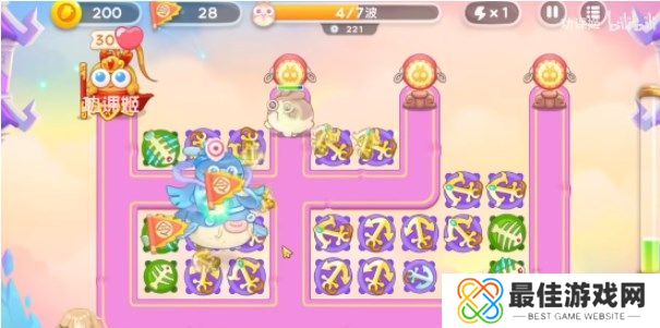 保卫萝卜4周赛7月5日攻略：7月5日周赛无伤图文通关教程[多图]图片3