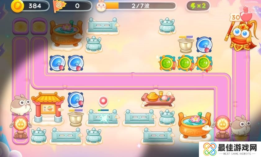 保卫萝卜4周赛5月24日攻略：5月24日周赛无伤图文通关教程[多图]图片3