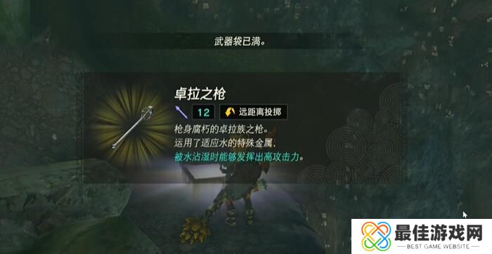 王国之泪卓拉族的荣誉光鱗之枪任务攻略 塞尔达卓拉族的荣誉光鱗之枪怎么过[多图]图片5