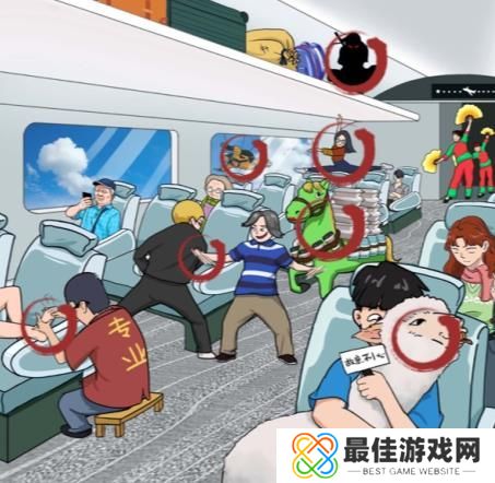 汉字找茬王找出飞机上12个离谱之处答案 离谱航班找出飞机上12个离谱之处攻略[多图]图片2