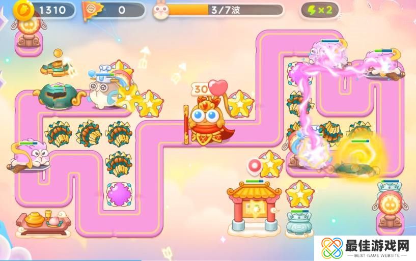 保卫萝卜4周赛5月31日攻略：5月31日周赛无伤图文通关教程[多图]图片4