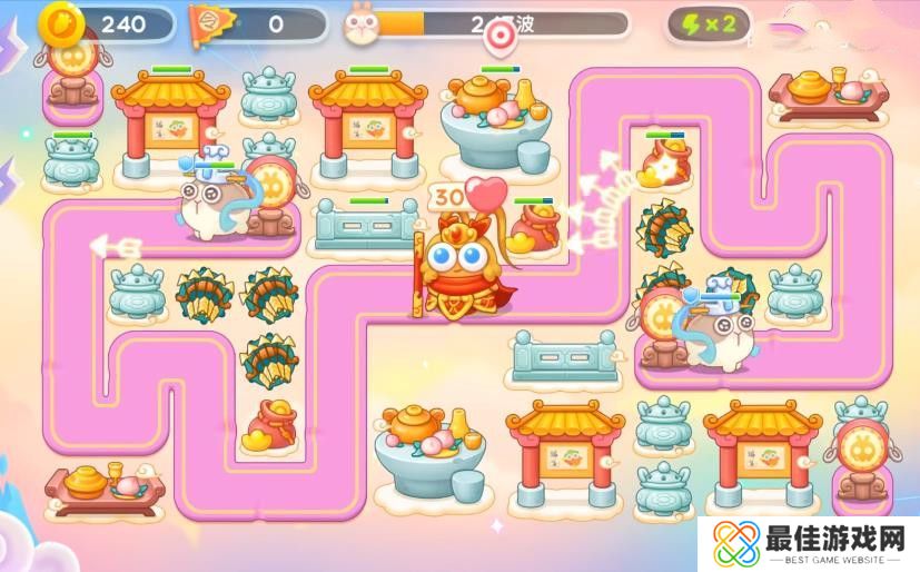 保卫萝卜4周赛5月31日攻略：5月31日周赛无伤图文通关教程[多图]图片3