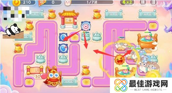 保卫萝卜4周赛6月1日攻略：6月1日周赛无伤图文通关教程[多图]图片2