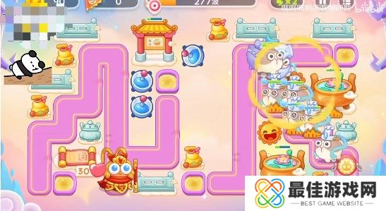 保卫萝卜4周赛6月1日攻略：6月1日周赛无伤图文通关教程[多图]图片3