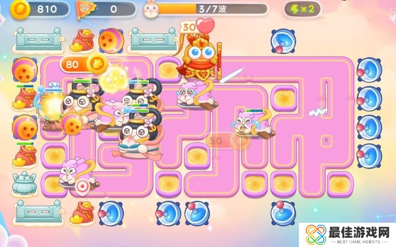 保卫萝卜4周赛6月2日攻略：6月2日周赛无伤图文通关教程[多图]图片3