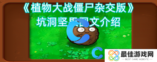 植物大战僵尸杂交版坑洞坚果图文介绍 植物大战僵尸杂交版坑洞坚果图文介绍