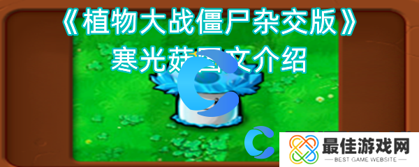 植物大战僵尸杂交版寒光菇图文介绍