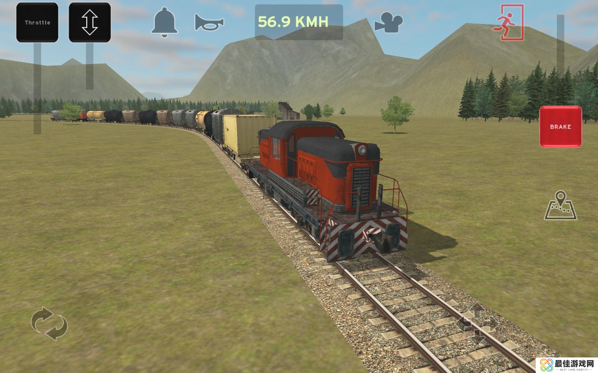 火车和铁路货场模拟器内置菜单版