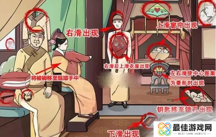 玩梗高手找到甄嬛12处不忠道具答案 甄嬛12处不忠证据图[图]图片1