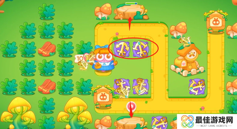 保卫萝卜4绿野奇缘2关攻略 绿野奇缘第2关无伤通关图文教程[多图]图片6