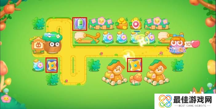 保卫萝卜4绿野奇缘3关攻略 绿野奇缘第3关无伤通关图文教程[多图]图片3