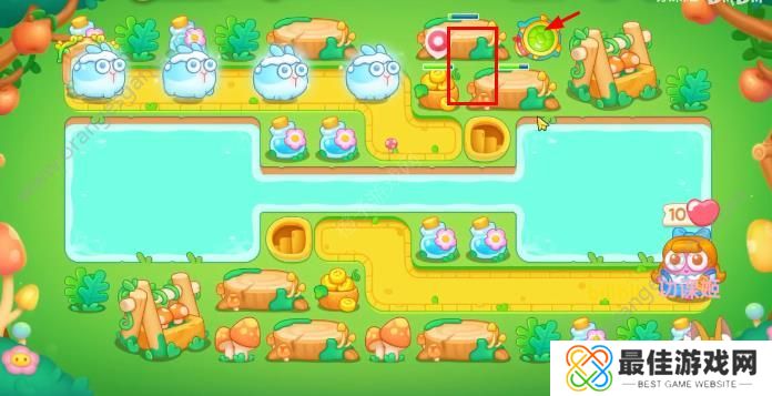 保卫萝卜4绿野奇缘4关攻略 绿野奇缘第4关无伤通关图文教程[多图]图片2