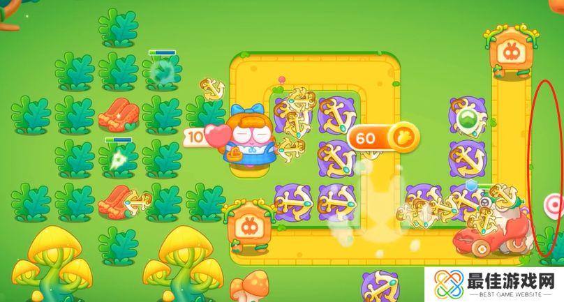 保卫萝卜4绿野奇缘2关攻略 绿野奇缘第2关无伤通关图文教程[多图]图片8