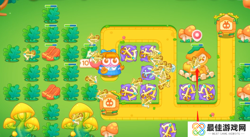 保卫萝卜4绿野奇缘2关攻略 绿野奇缘第2关无伤通关图文教程[多图]图片7