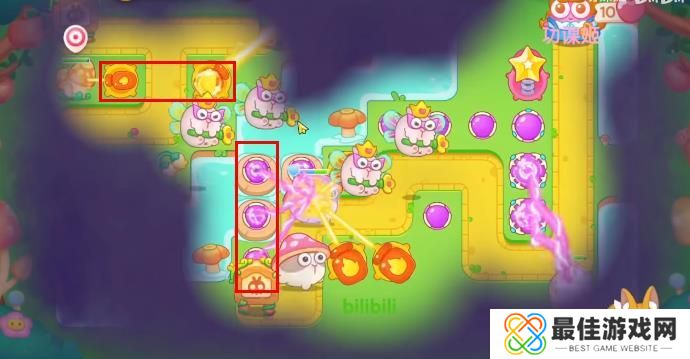 保卫萝卜4绿野奇缘13关攻略 绿野奇缘第13关无伤通关图文教程[多图]图片6