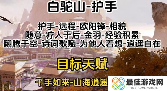 射雕全门派职业天赋推荐 射雕全门派职业完美开局天赋选择