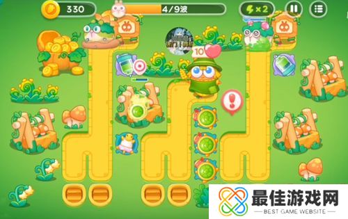 保卫萝卜4绿野奇缘21关攻略 绿野奇缘第21关无伤通关图文教程[多图]图片4