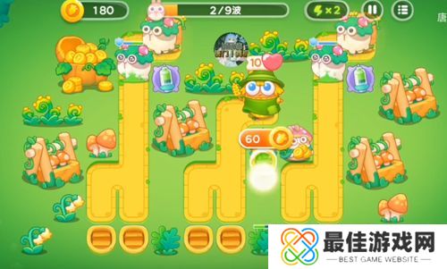 保卫萝卜4绿野奇缘21关攻略 绿野奇缘第21关无伤通关图文教程[多图]图片2