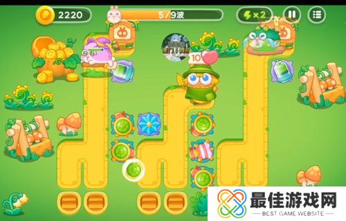 保卫萝卜4绿野奇缘21关攻略 绿野奇缘第21关无伤通关图文教程[多图]图片5