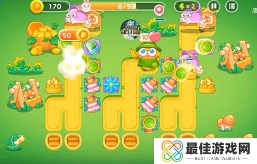 保卫萝卜4绿野奇缘21关攻略 绿野奇缘第21关无伤通关图文教程[多图]图片6