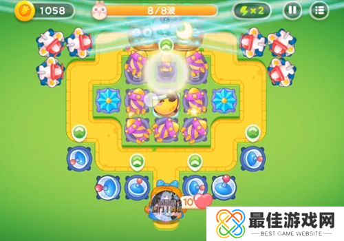 保卫萝卜4绿野奇缘18关攻略 绿野奇缘第18关无伤通关图文教程[多图]图片8