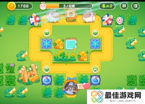 保卫萝卜4绿野奇缘18关攻略 绿野奇缘第18关无伤通关图文教程[多图]图片3