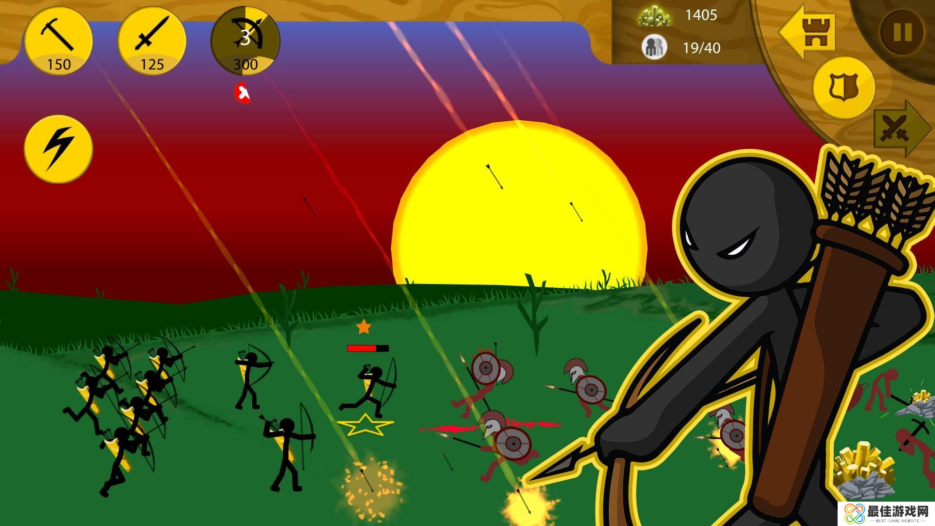 火柴人战争遗产绿色钥匙修改器