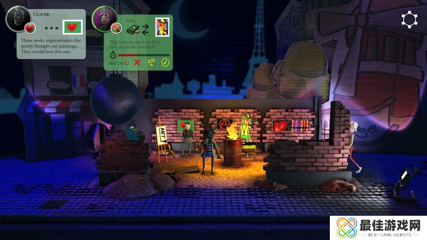 饥饿派画家中文版