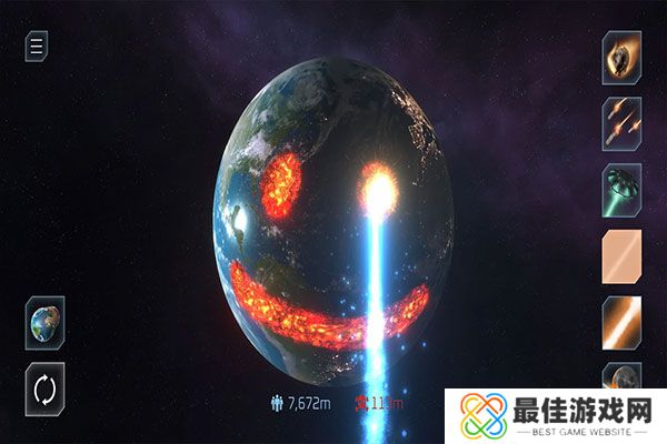 星球爆炸模拟器内置功能菜单版