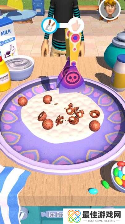 摆个地摊炒酸奶正版